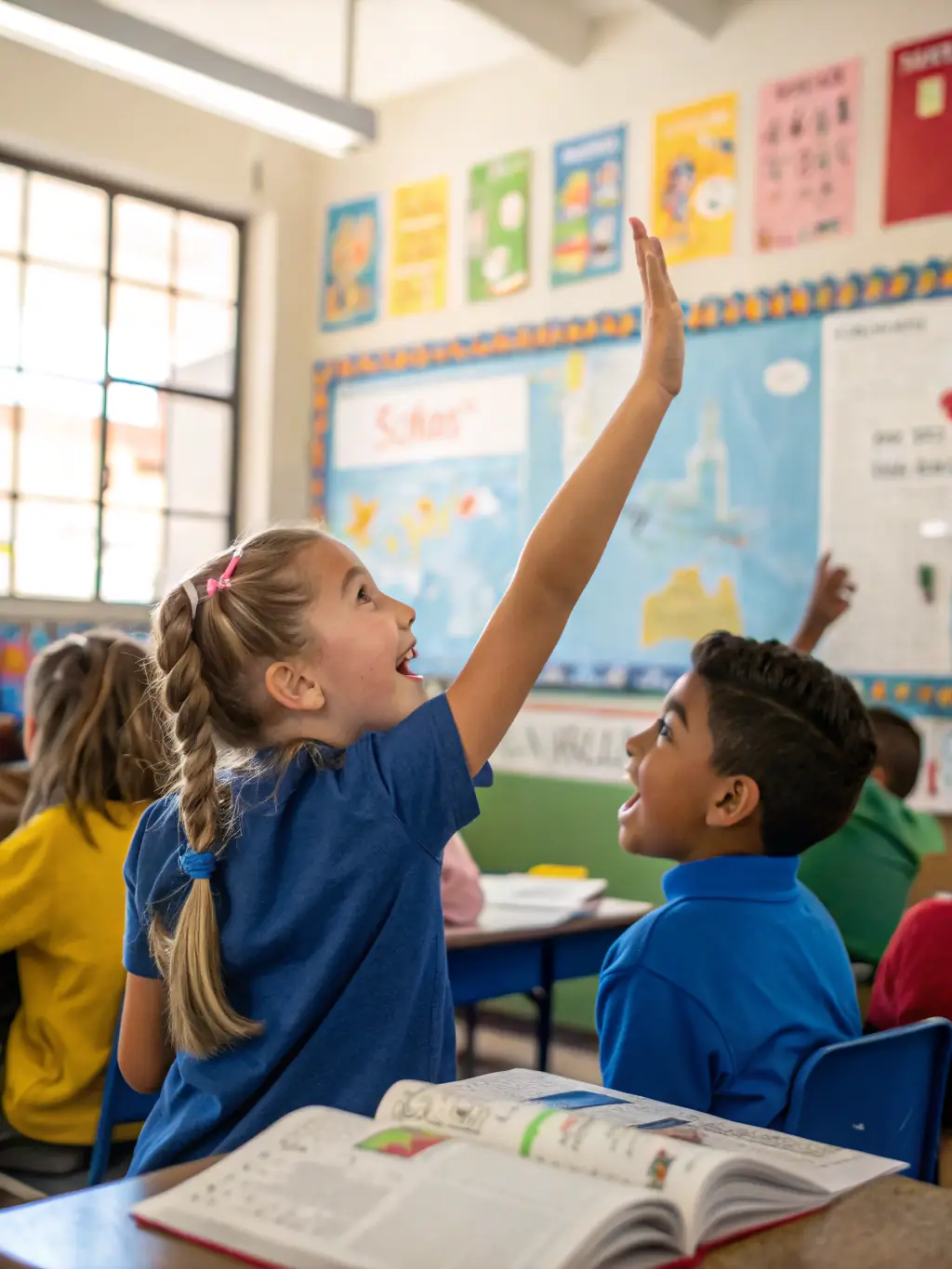 A group of students participating in an educational workshop focused on local history, with instructors guiding them through interactive learning activities.